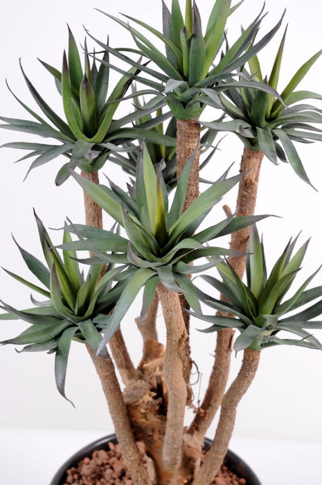 Kunstig Agave Plante 72Cm 7 Stængler Grøn