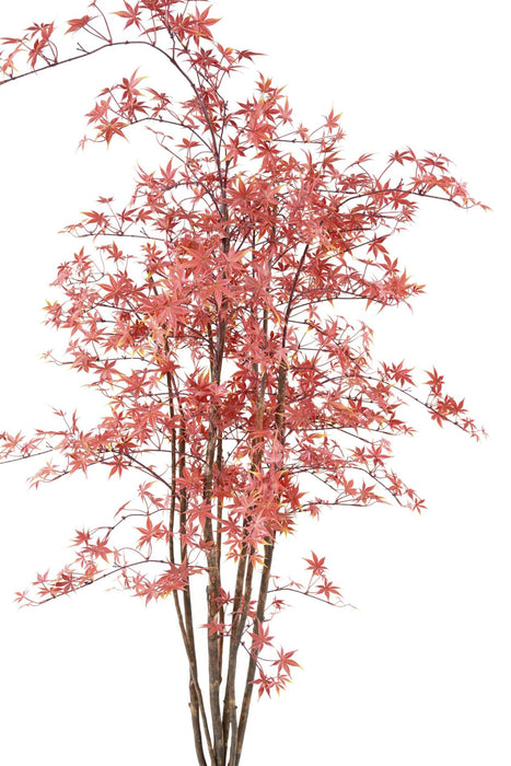 Kunstig Aralia Plante Uv Udendørs 180 Cm Rød