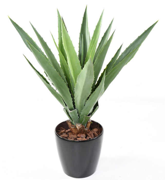 Kunstig Plante Grøn Agave 110 Cm Til Indendørs Udendørs