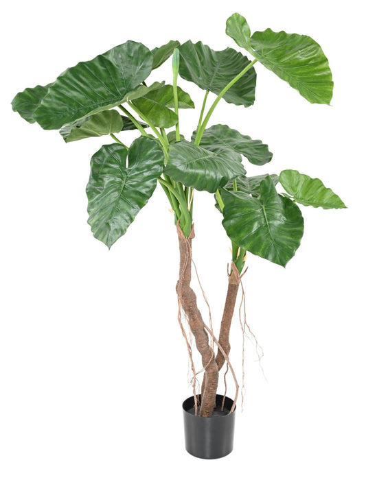 Kunstig Plante Alocasia Calidora 130 Cm Dekoration
