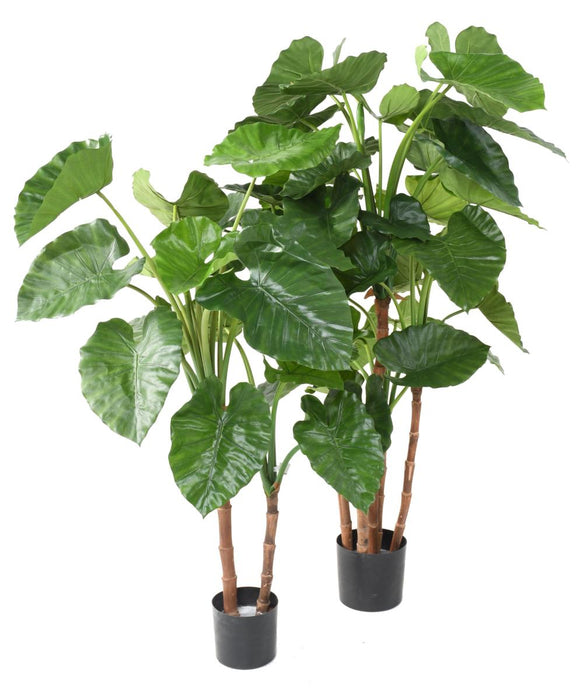 Kunstig Plante Alocasia Calidora 130Cm Dekoration