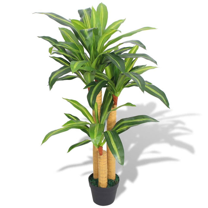 Kunstig Plante Med Potte Dracaena 100 Cm Grøn