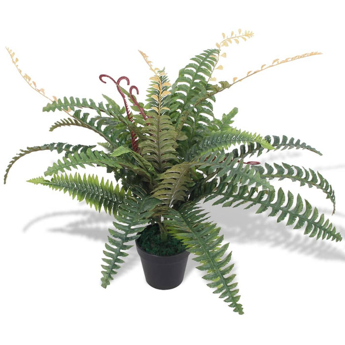 Kunstig Plante Med Bregnepotte 60 Cm Grøn