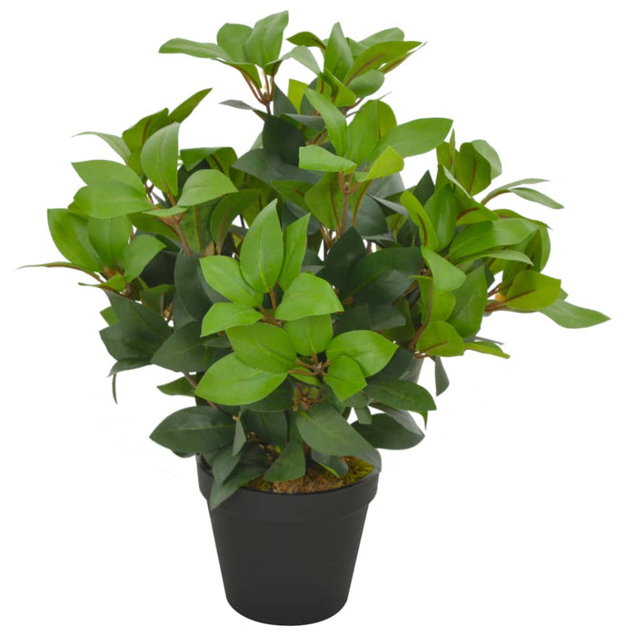 Kunstig Plante Med Grøn Laurbærpotte 40 Cm