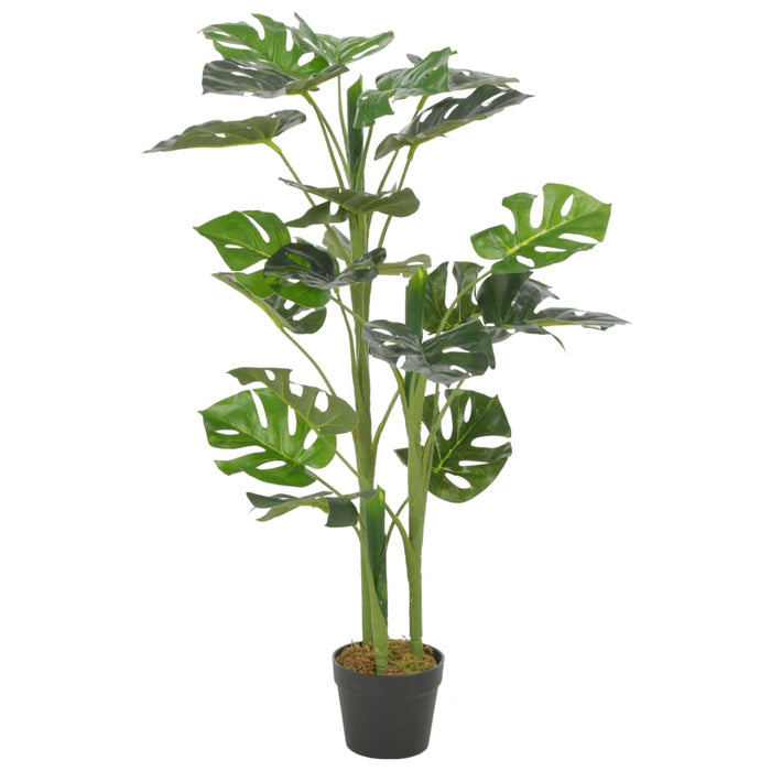 Kunstig Plante Med Grøn Monstera Potte 100 Cm