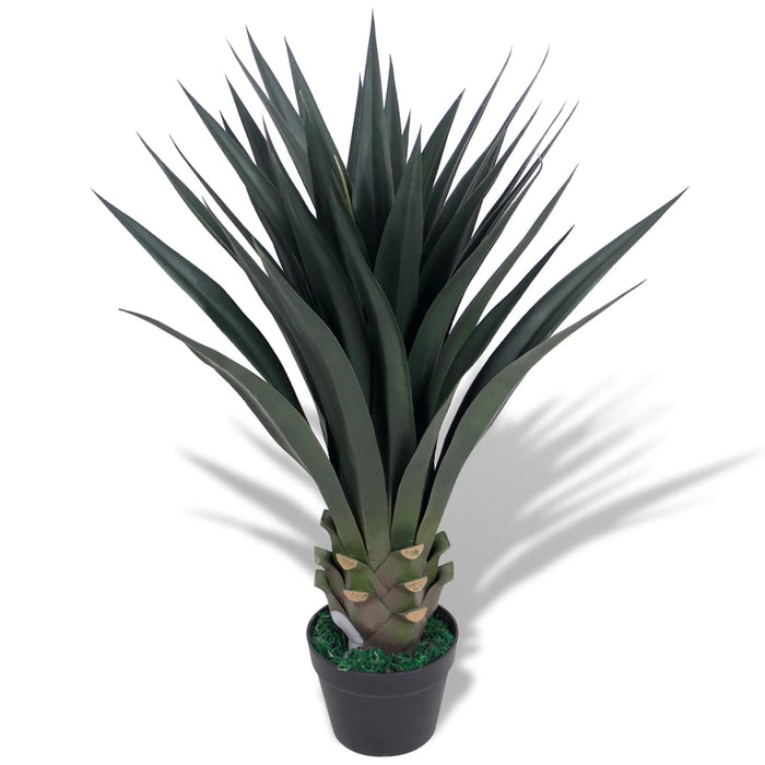 Kunstig Plante Med Pot Yucca 85 Cm Grøn