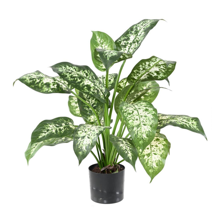 Kunstig Dieffenbachia Plante 51 Cm I Pot