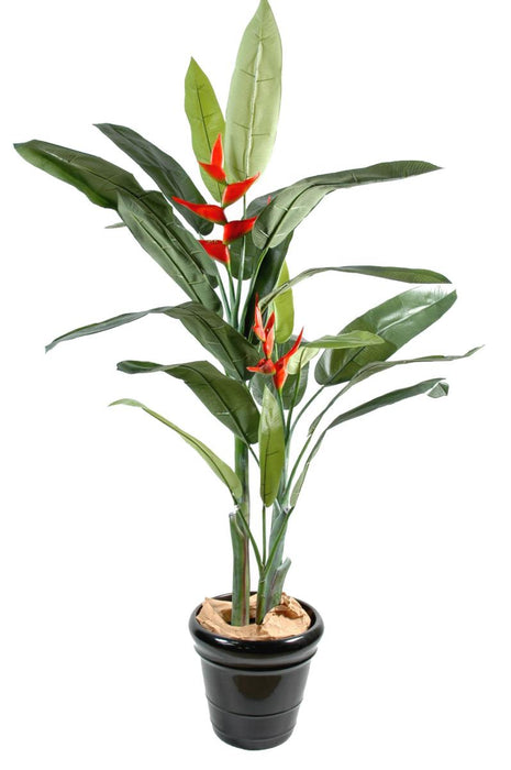 Kunstig Heliconia-Plante Til Indvendig Dekoration
