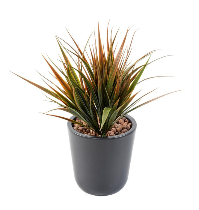Kunstigt Plantegræs Stor Stav 34Cm Grøn Brun