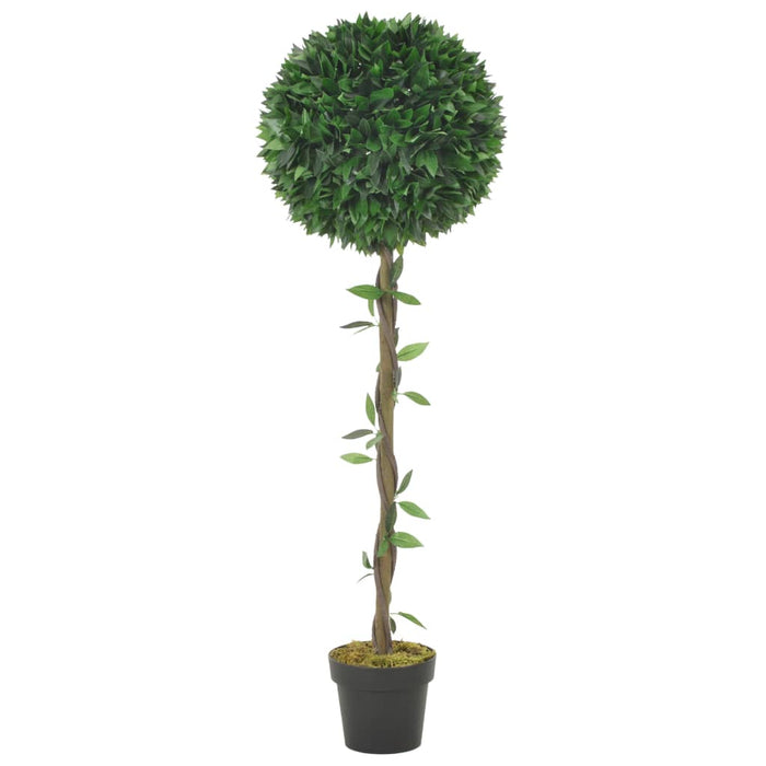 Kunstig Laurbærplante Med Grøn Potte 130 Cm