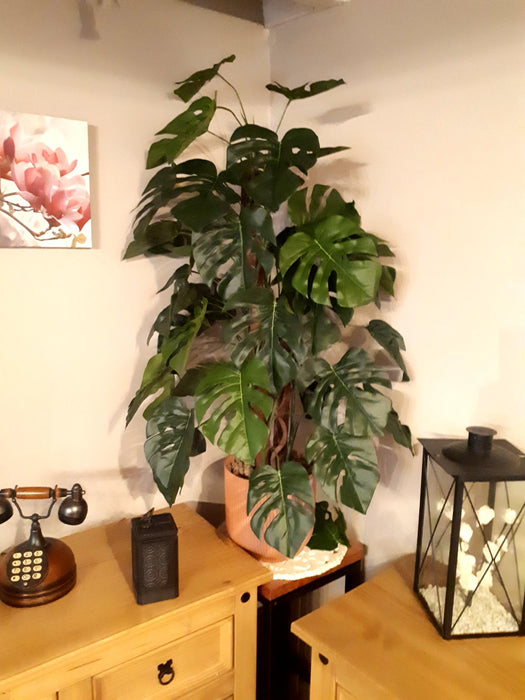 Kunstig Plante Philodendron 100Cm Med Pæl