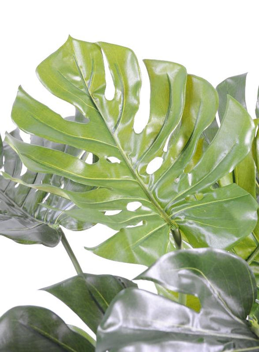 Kunstig Plante Giant Philodendron 110Cm Grøn