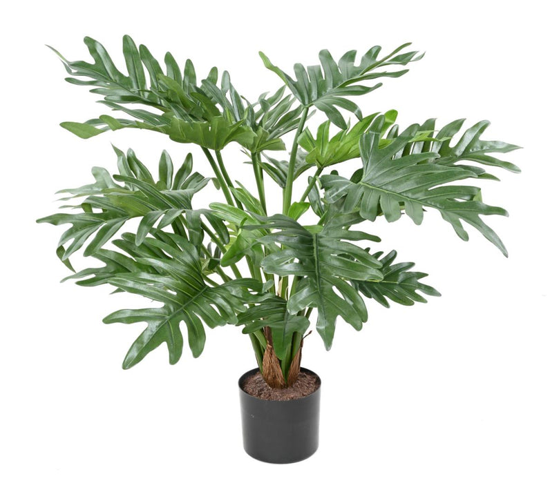Kunstig Plante Philodendron Selloum 50Cm Grøn