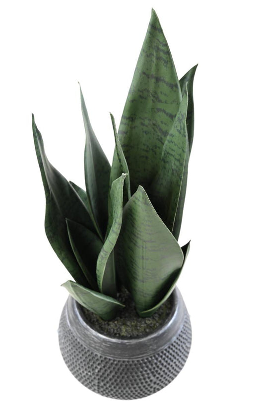 Kunstig Sansevieria Plante Med Potte 49Cm Grøn