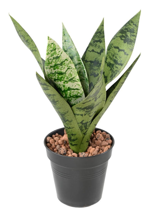 Kunstig Sansevieria Plante Indendørs 35Cm Lysegrøn