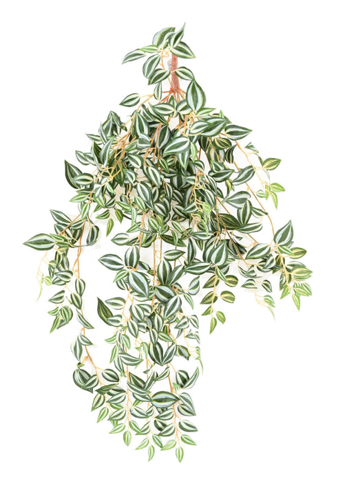 Kunstig Plante Tradescantia 70Cm Grøn Hvid