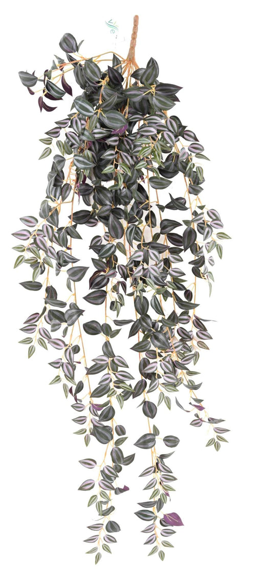 Kunstig Plante Tradescantia H.110 Cm Grøn Lilla