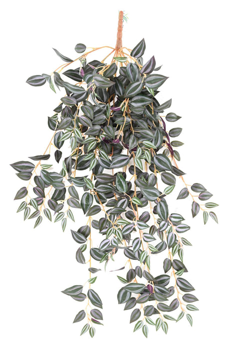 Kunstig Plante Tradescantia H.70 Cm Grøn Lilla