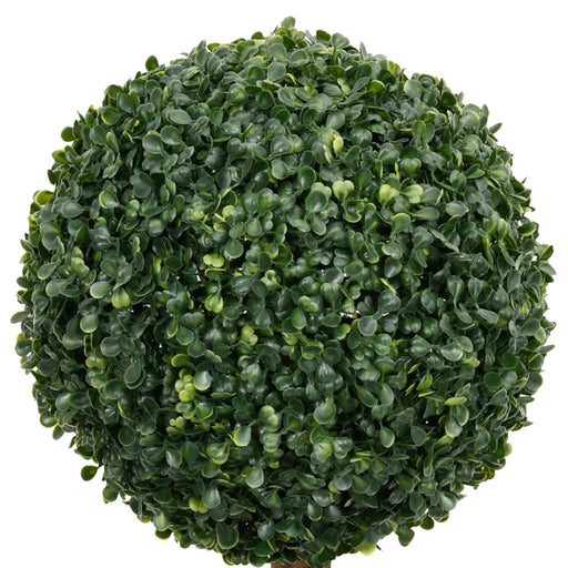 Kunstig Buksbom Plante Med Grøn Kugleform Potte 119 Cm