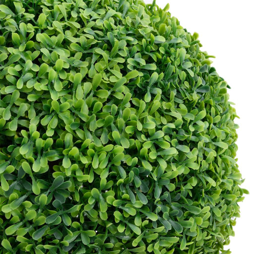 Kunstig Buksbom Plante Med Grøn Kugleform Potte 50 Cm