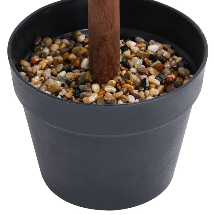 Kunstig Buksbom Plante Med Grøn Kugleform Potte 90 Cm