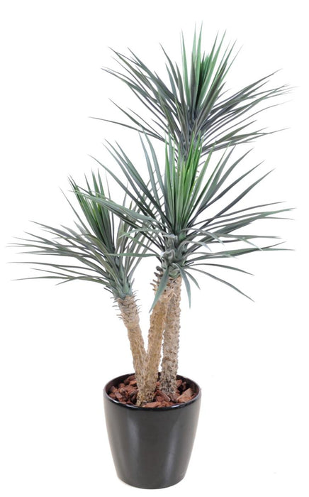 Kunstig Yucca Plante 3 Stammer 155 Cm Grøn