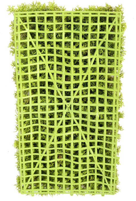 Grøn Kunstig Mosplade Til Grøn Væg