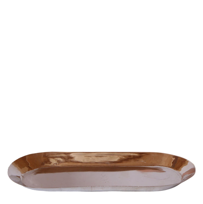 Sølv Oval Bakke