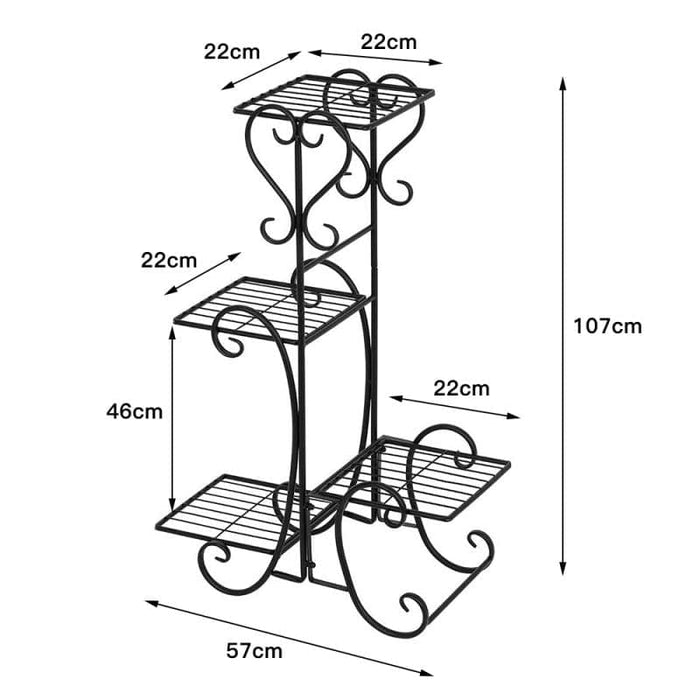 Parisisk Romance Jernplanteholder
