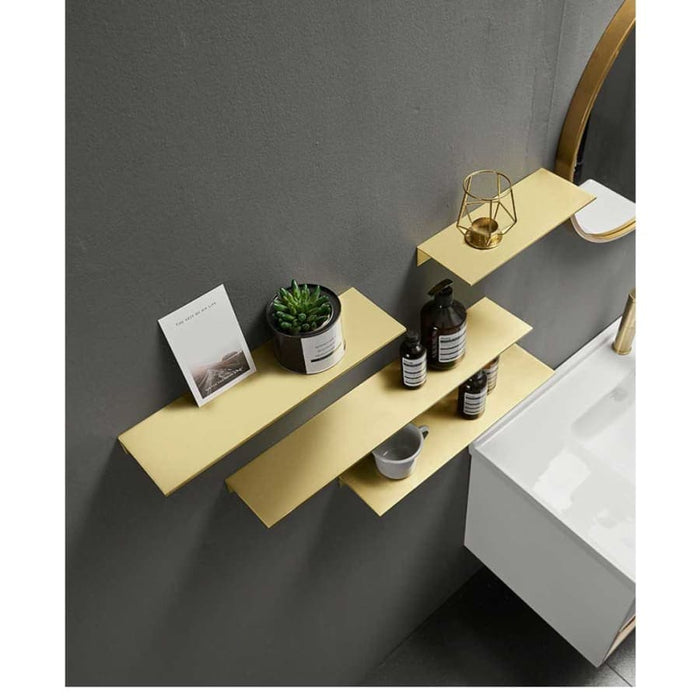 Guld Væghylde Planteholder