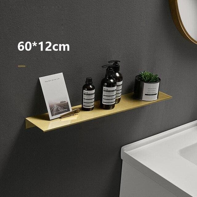 Guld Væghylde Planteholder