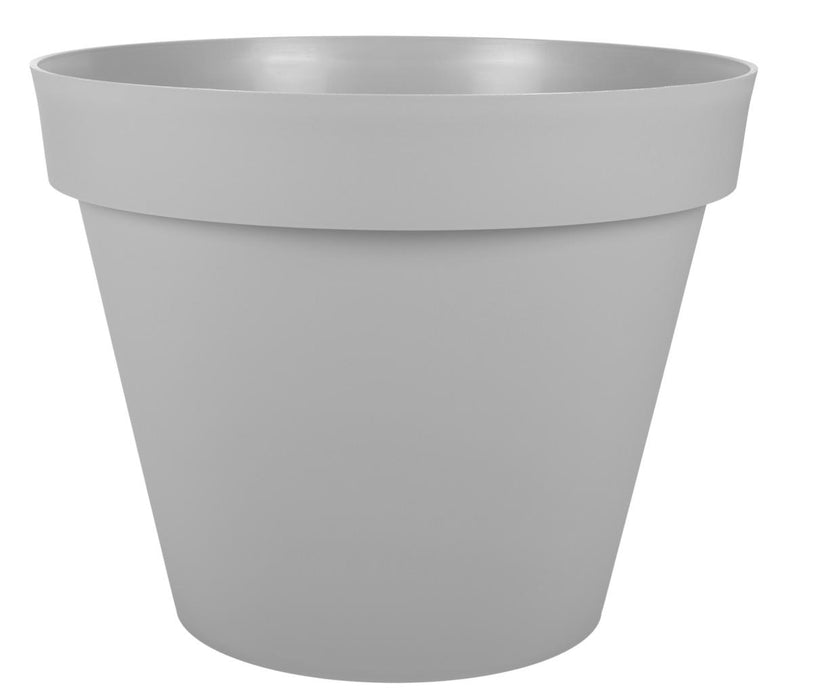 Rund Blomsterpotte 60Cm Beton Grå Toscana Eda Plastiques