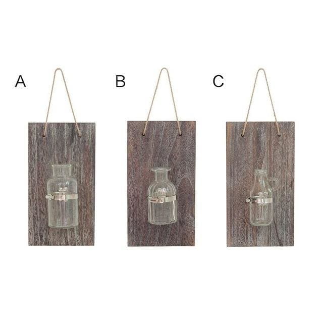 Vintage Trævæg Blomsterpotte