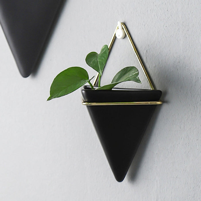 Geometrisk Dekorativ Væg Blomsterpotte