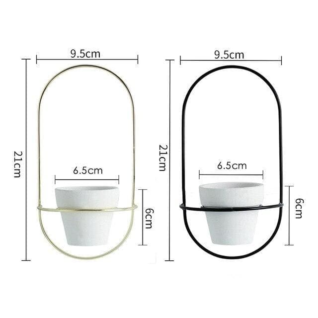 Skandinavisk Design Væg Blomsterpotte (X2)