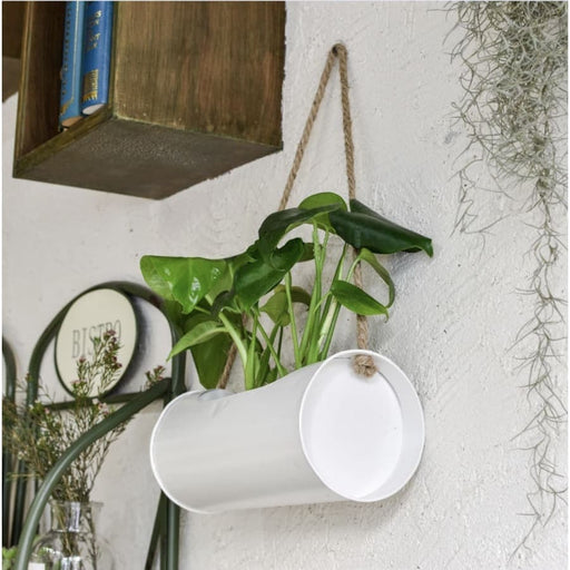 Væg Urtepotte Hvid Plantekasse