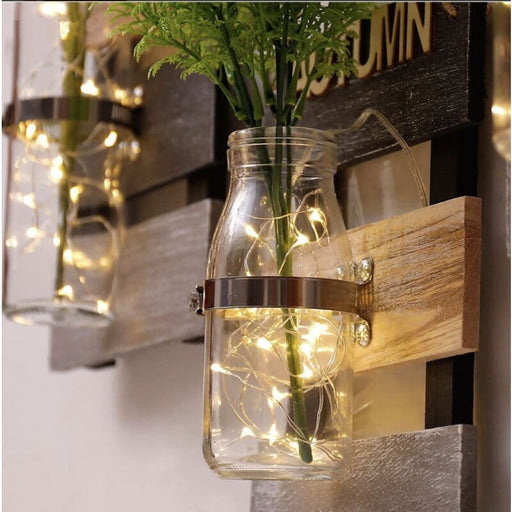 Væg Blomsterpotte Træplantekar 4 Sæsoner