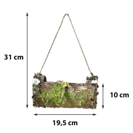 Væg Blomsterpotte Hængende Trækrukke