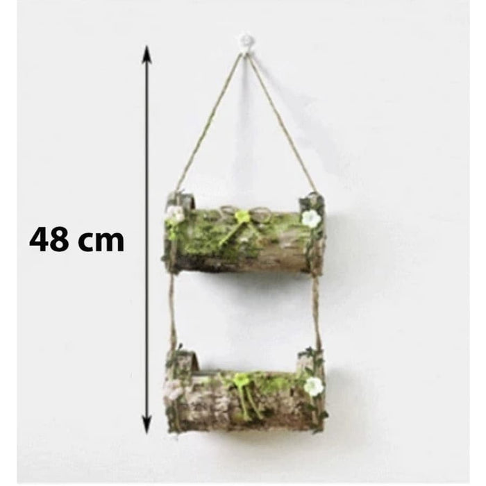 Væg Blomsterpotte Hængende Trækrukke