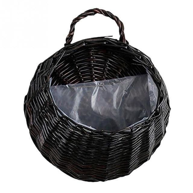 Væg Blomsterpotte Flet Kurv