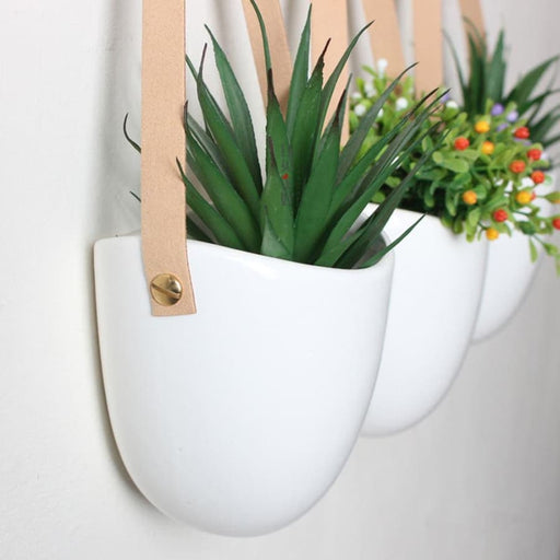 Hængende Trio Væg Blomsterpotte (X3)