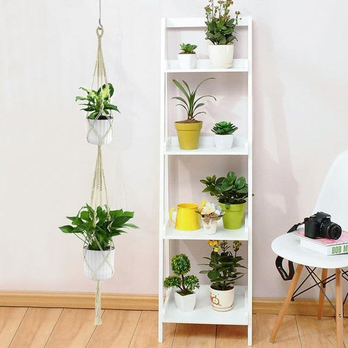 Hængende Urtepotte Makramé Hængende Krukkedæksel