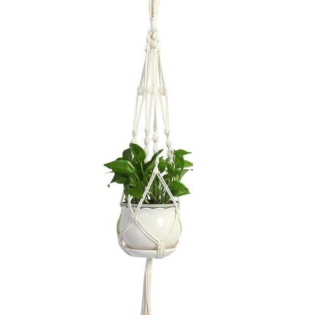 Hængende Urtepotte Twisted Macramé Hanger