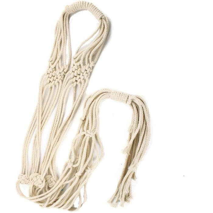 Hængende Urtepotte Vintage Macramé Hanger