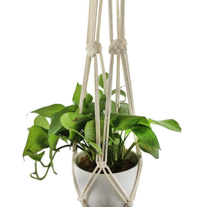 Hængende Urtepotte Vintage Macramé Hanger