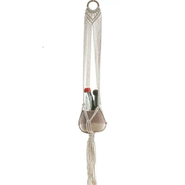 Makramé Hængende Urtepotte Hippie Hanger