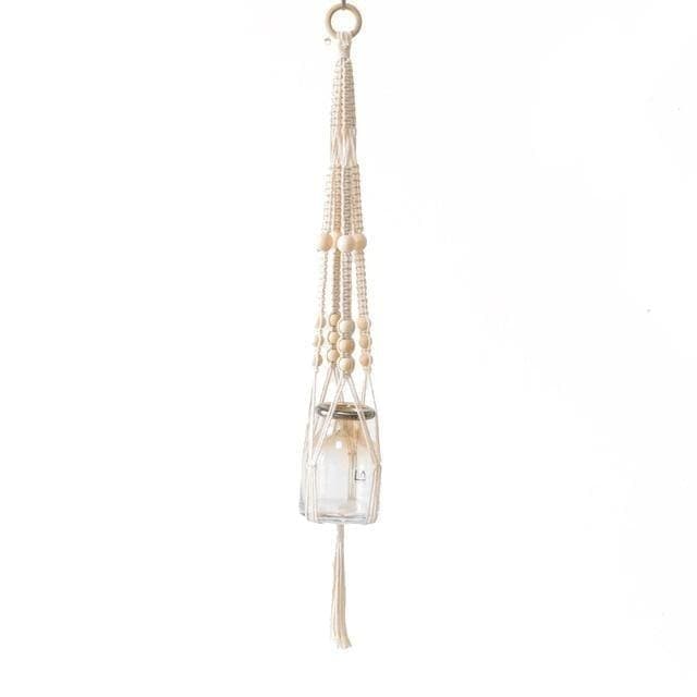Original Macramé Hængende Urtepotte