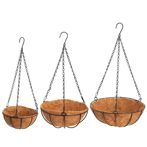 Hængende Blomsterpotte Kokosfiberkurv