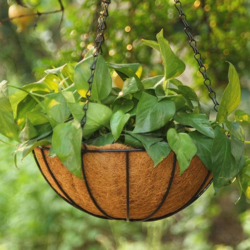 Hængende Urtepottekurv Naturfiber