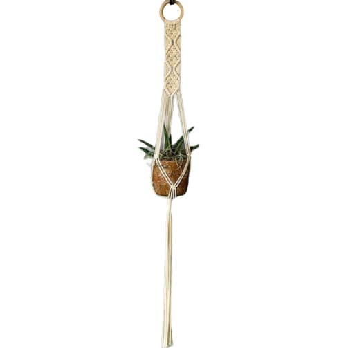 Hængende Urtepotte Macrame Pot